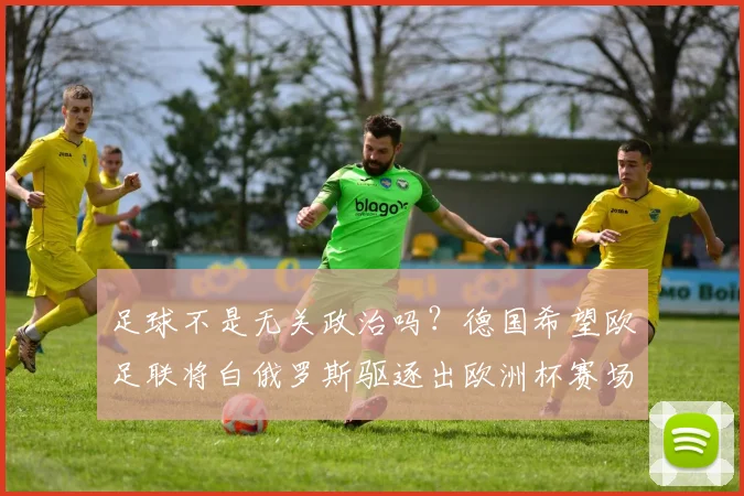 足球不是无关政治吗？德国希望欧足联将白俄罗斯驱逐出欧洲杯赛场